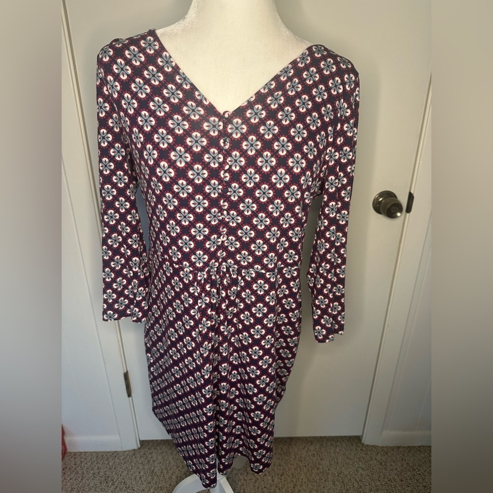 Boden Sabina Jersey Tunic Dress Women's Size 10R